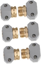 Homoyoyo 3 Sets Garden Hose Connector Repair Kit, Aluminium Alloy by Homoyoyo