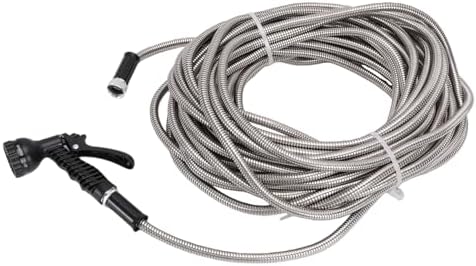 AMONIDA 100 Ft High Pressure Sprayer, High Pressure Water Hose, Flexible Garden Hoses Pipe, Ideal for Outdoor, Lawn, Yard, Car & House Watering - Image 3