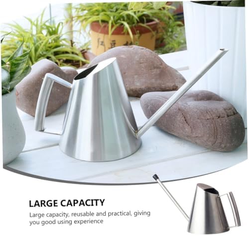 400ml Stainless Watering Can for Flowers and Garden Plants - Image 4