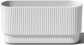 Veradek Demi Series Long Planter for Porch, Patio, Backyard | Durable Plastic-Concrete Material | Modern Décor for Shrubs, Flowers by VeradekOutdoor