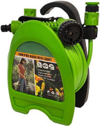 Armo® 10M Mini Garden Hose Pipe 32FT Hosepipe with 7 Pattern Spray Nozzle Gun Retractable Garden Hose Reel for Patio Balconies by Armo+Gardening