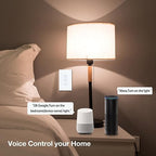 WiFi Smart Life Wall Light Switch EU&US Glass Touch Panel Voice Wireless Remote Control by Voice Control EU White 1GANG - Image 7