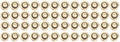 GANAZONO 3sets Brass Misting Nozzles Set Lead-Free for Outdoor Cooling System Water Nozzle Self-Sealing 16pcs*3 by GANAZONOEnjoyYourLife