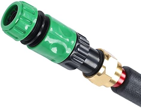 Adjustable Water Sprayer Wand Durable High Rise Stick Sprinkler Aluminum Alloy Plastic Plant Watering Wand for Garden Yard Farm (90CM) - Image 6