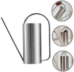 Watering Can with Long Spout 1.5l Stainless Steel for Plants - Image 7