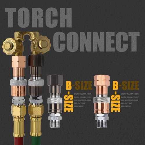 Oxy Acetylene Quick Connects Set - Image 2