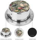 Herons Birds Water Lilies Kitchen Timer for Cooking Mechanical Rotating Alarm Countdown Countup Timers - Image 3
