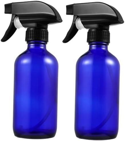 MERRYHAPY 2pcs Glass Spray Bottles for Hairdressing and Plant Care Empty Water Sprayer Fine Mist Function for Salons and Home Use by MERRYHAPY