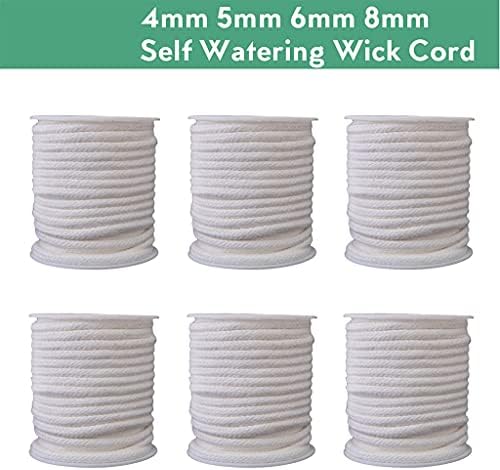 20m/65.62 Feet Self Watering Wick Cord, for Self-Watering Planter Pot DIY Vacation Automatic Watering Device System (Size : 5mm×20m) - Image 7