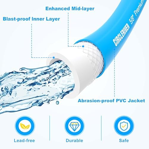 RV Water Hose 50FT 5/8" Premium RV Drinking Water Hose - Image 4