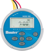Hunter NODE-100 Battery Sprinkler Timer, 1 Zone Controller with Solenoid by HunterIndustries