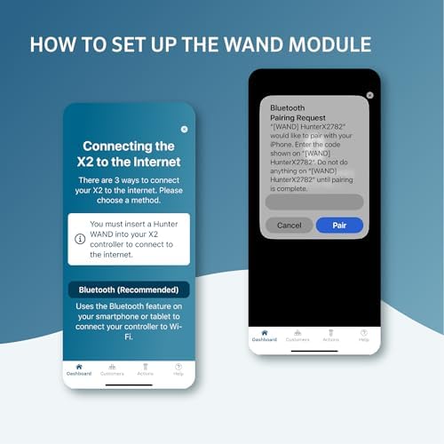 Hunter Wand WiFi Module for X2 Sprinkler Controller, Hydrawise App Control - Image 5