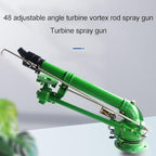 TsoLay Agricultural Turbine Vortex Rod Water Sprayer, 2" Farm Lawn Irrigation Spray Gun with Replacement Nozzle, 360° Large-Area Watering Spray & 40-100 Meters Water Range, for Agriculture Irrigation - Image 6