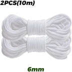 5/10/20M Self-Watering Cotton Rope for Flower Pots Automatic Watering Absorbent Wicks Home Garden Flower Pot DIY Device System(4PCS(6mmX5m)) - Image 7
