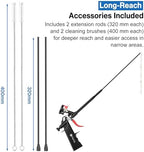 Lytool 2 Pack Reusable Spray Foam Gun with 12.6" Extension Tubes & Brush - Image 2