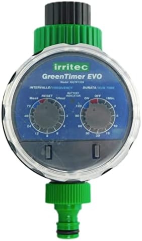 Gravity System Timer (W/ADAPTERS) | Ideal for Drip Irrigation & Irrigation System Kit(s) | Battery-Operated Irrigation Controllers/Hose Timer | No Pressure Needed! by SuperiorIrrigationSustainableLivingProducts