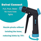 Gilmour Adjustable Front Control Hose Nozzle with Swivel Connect - Image 3