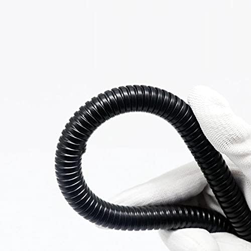 Black inless Steel Shower Hose 2M - Double Lock with Inner Tubes for Bathroom Accessories | Flexible & le-Free Design Ideal for Modern Showers - Image 2