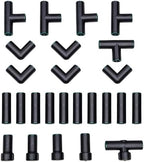 DIG 1/2" 16mm Drip Irrigation Compression Fittings Quick Start Kit | Fits .620"–.640" OD Poly Drip Tubing | High-Impact Plastic | UV Resistant | Leak-Free Performance by DIGCorp%7CDripIrrigation%E2%80%93MicroIrrigation