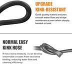 Garden Hose 75FT, Camper Water Hose with Nozzle Flexible Garden Water Hose - Burst-Resistant, Kink-Free, High-Pressure, All-Weather Use for Lawns, Gardens, and Outdoor Cleaning - Image 2