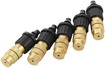 Garden Sprinkler 200 Pcs Micro Drip Irrigation Misting Brass Nozzles 4/7mm Barbed Fog Sprayer Garden Agriculture Irrigation Watering Sprinklers - Image 3