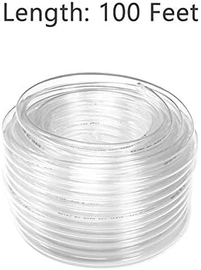 Eastrans 100ft x 5/16" Clear Vinyl Tubing, Flexible Plastic PVC Tubing - Image 5