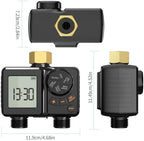 2 Zone Smart Water Timer Dual Zone Irrigation Controller with USB Rechargeable IPX6 Rainproof for Garden Watering (BSP3/4” Thread) - Image 3