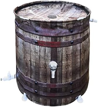 Rain Barrel Anti-Collapse Collapsible Rainwater Collection System,Portable Water Storage Tank,Garden Water Catcher by Enjoyyourlife