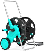 Portable Garden Hose Reel Cart, Hold Up to 100-120 Ft of 5/8 Inch Hose by Unknown