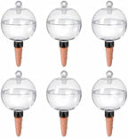 EX-Large Plant Watering Globes with Cover 26oz Top Fill Plastic Water Bulbs Self Watering Planter Inser, Slow Release Terracott, Plant Watering Devices for Plants, 6 Pack by Unknown