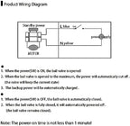 Motorized Ball Valve 3/4",AC110V 2 Wire Auto Return Setup,DN20 Brass Electrical Ball Valve with Standard Port (Normally Closed) - Image 2