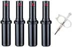 Hunter PGP-adj Rotor Sprinkler Heads - 4 Pack - Includes Adjustment Tool - Image 2