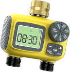Garden Hose Faucet Timer 2 Zone Watering Timer for Home and Garden House Use Programmable Irrigation Controller ABS by Unknown