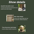 Freeze Crack Garden Hose Holder Faucet - Freestanding Outdoor Retro Post Brass Faucet for Car Washing and Watering - Yard Hydrant Water Feature Fountain(Size:B-Height 110cm) - Image 4