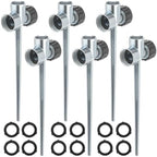 Chengu 12 Pack 1/2 Inch Heavy Duty Sprinkler Spike Base for Yard, Garden by CHENGU