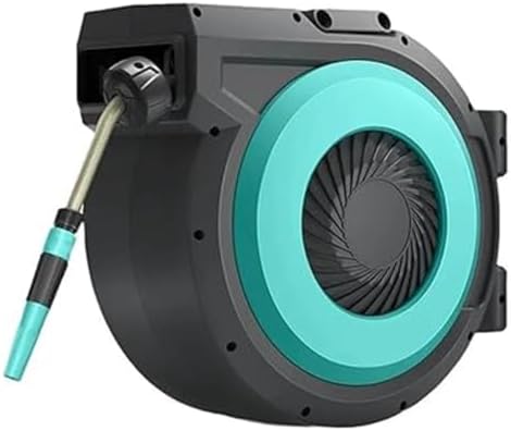 Auto-Rewindable Wall-Mounted Hose Reel, Rewindable Garden Hose Reel by Unknown