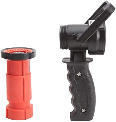 FireHoseDirect Heavy Duty Plastic 1 1/2 inch High Flow Pistol Grip Fire Nozzle (NH) - Image 2