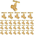 30Pack Seelink 1/2" FIP x 3/4" MHT No-Kink Heavy-Duty Hose Bibb Valve by Seelink