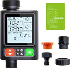 Tnfeeon Hose Timers with 3.3 Inch Large LCD Screen Automatic Sprinkler Irrigation System for Lawn Yard Outdoor Plants Programmable Garden Hose Water Timer Lawn Irrigation Timer - Image 4
