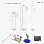 50/86cm Outdoor Faucet Antifreeze Water Column, Freestanding Hose Stand with Tap, Stainless Steel Inner Tube, Weatherproof Garden Fountain, Side/Ground Water Inlet Feature - Image 7