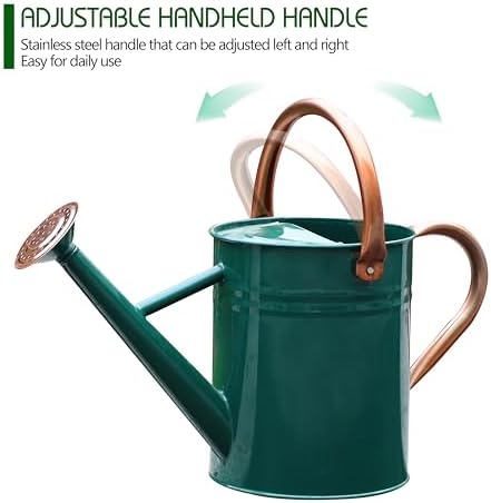 Metal Watering Can for Outdoor Plants, Watering Can 1 Gallon (NewGreen) - Image 7