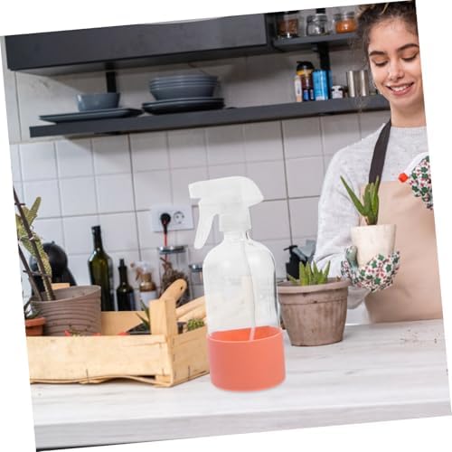 Levemolo 3pcs Slip Spray Bottle Glass Fine Mist Reusable for Plant Watering Car Cleaning - Image 3