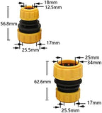 Hose Connector Adapter 25Pc 1/2 3/4 1 Inch Repair Quick Coupling Garden Hose Reduction Coupling 16MM 20MM 32MM Water Pipe Coupling (Color : 3I4) - Image 5