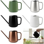 Indoor Plant Watering Can with Long Spout Small Size, Black - Image 2