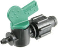 Perma-Loc 5/8" Drip Tape x 1/4" Barb Tubing Takeoff Adapter Valve- 50 Pack by Unknown