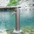 Vertical Garden Water Column with Faucet - Freestanding Hose Stand for Patio and Backyard, Outdoor Water Tap, Antifreeze Faucet, Ideal for Villa and Parks by Unknown
