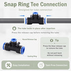 Easy-Install Garden Water Irrigation System | Flexible Multi-Sized Nozzles, Fog Spray Watering, Quick-Connect Kit (20cm Nozzle, 197ft/60m) for Efficient Watering - Image 3