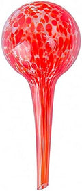 Aqua Hand Blown Glass Water Bulbs Plant Flower Watering Globes Cans Glass Ball for Home Decor (1, Red) by ACEVER--LivewithSmile