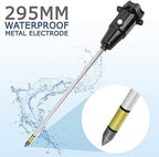 Long Probe Deep Soil Moisture Meter 2 In-1 Tester-Professional Test Hygrometer For Large Gardening Farming Soil Meter Digital For Indoor Gardening Outdoor Long Probe Tester - Image 2