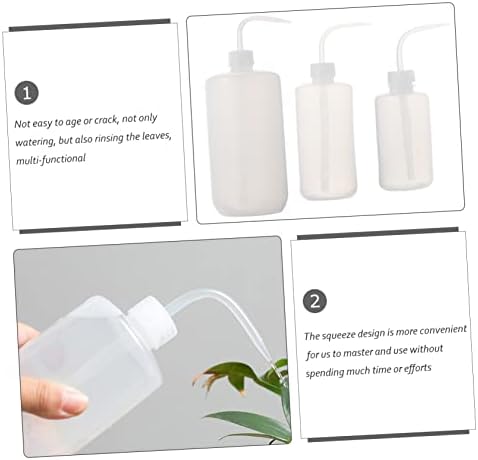 HEALLILY 12pcs Plastic Squeeze Bottle Household Ketchup Bottles Watering Can for Plants - Image 6